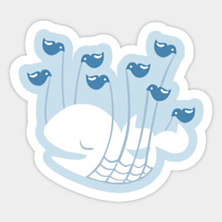 Fail Whale - RIP Twitter - Long Live Twitter! Sticker